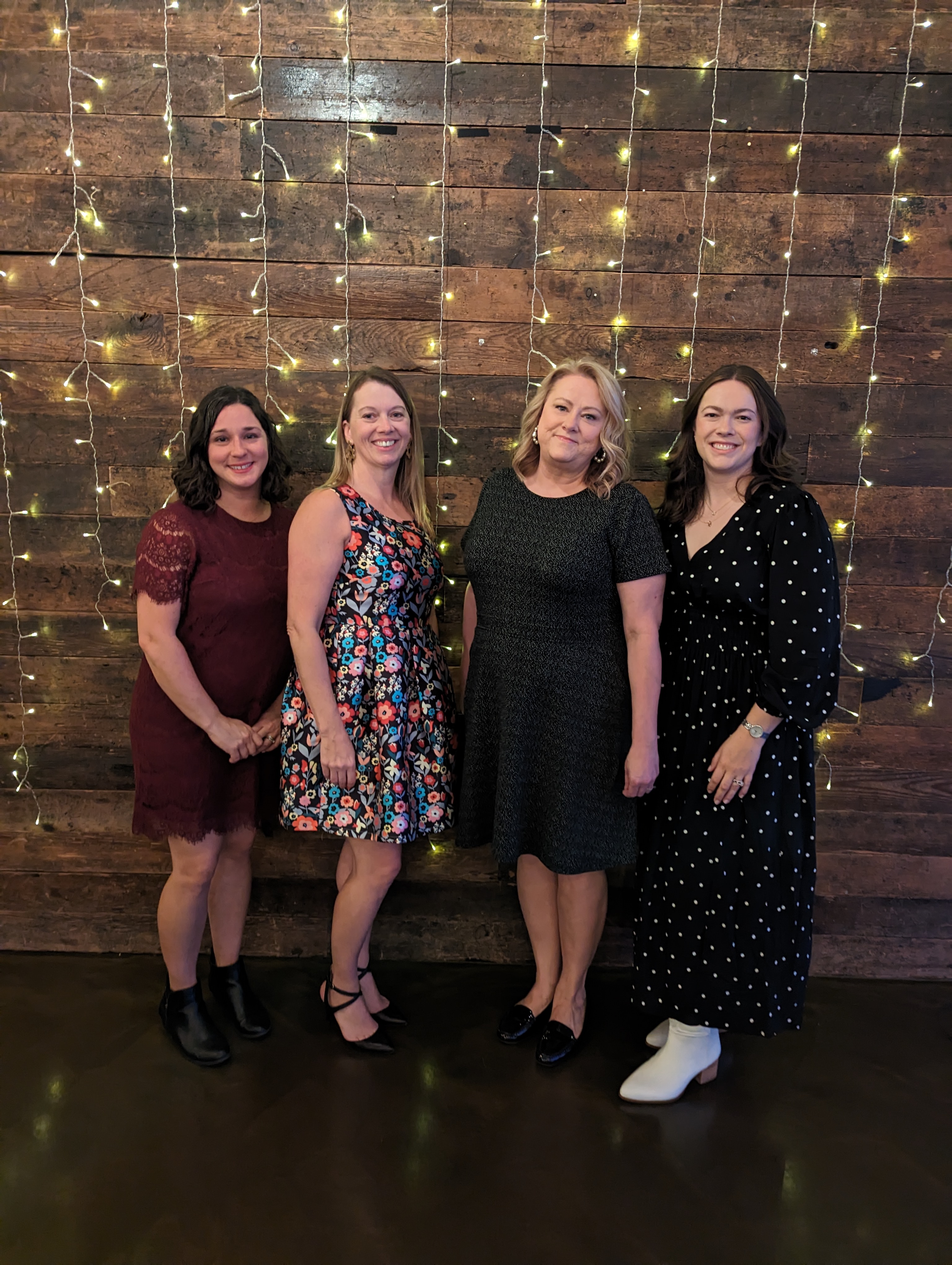 Meet Your Michigan-NW Ohio Chapter Team! From left to right, Valerie Phelps, Abbie Stoppa, Shelly Francis and Mariel Bouza