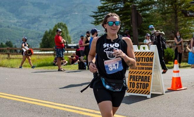 Katherine Russell Sister Running Marathon
