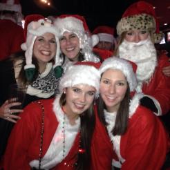 Houston Women In Santa Suits