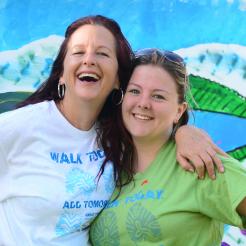 Palm Beach Great Strides Mom And Daughter